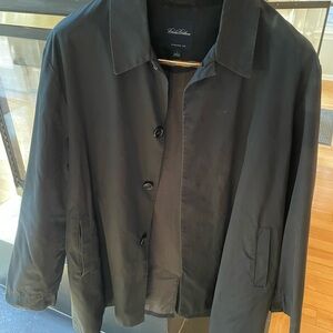 Men’s Business Brooks Brothers Black Trench Coat
